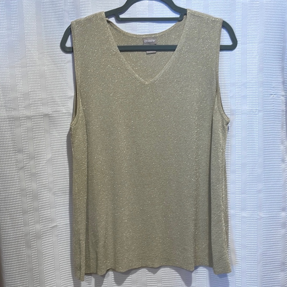 NWOT Glitzy Chicos Top!🪩✨